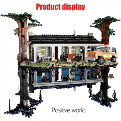 moc movie stranger things upside down bricks toy 25010