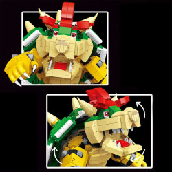moc movies super mario mighty bowser 99068 bricks toy
