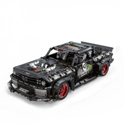 moc mustang hoonicorn v2 classic racing car bricks toy qc005