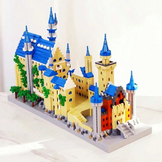 moc neuschwanstein castle mini bricks toys 92041 moc neuschwanstein castle mini bricks toys 92041