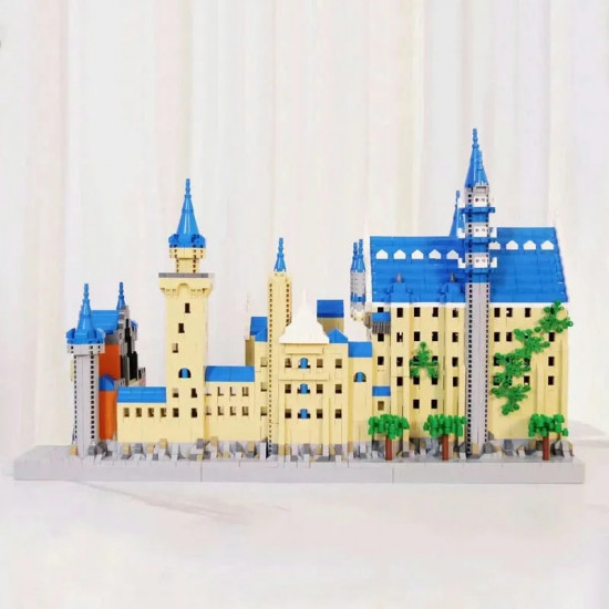 moc neuschwanstein castle mini bricks toys 92041 moc neuschwanstein castle mini bricks toys 92041