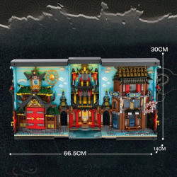 moc ninjago movie the ninja world book bricks toy