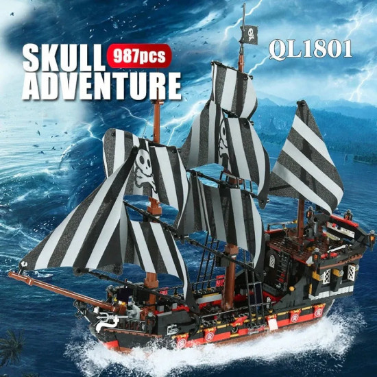 moc pirates of caribbean pirates skull ship adventures moc pirates of caribbean pirates skull ship adventures