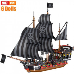 moc pirates of caribbean pirates skull ship adventures