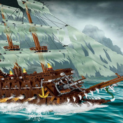 moc pirates of caribbean the flying dutchman ship bricks toys