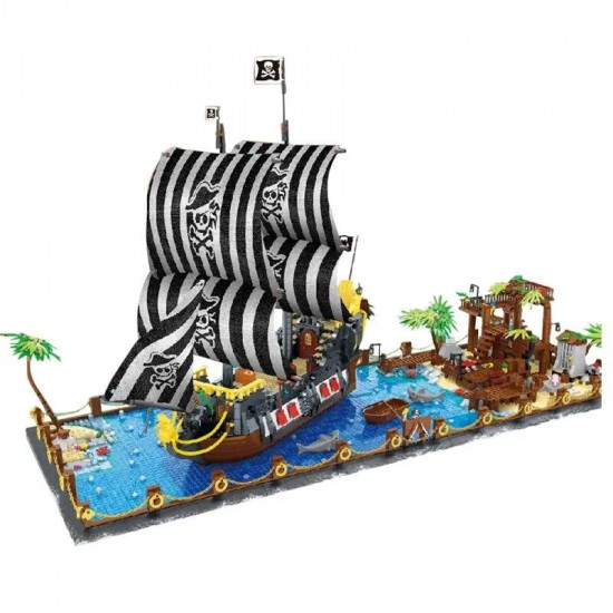 moc pirates of the caribbean booty bay ship bricks kids toys moc pirates of the caribbean booty bay ship bricks kids toys