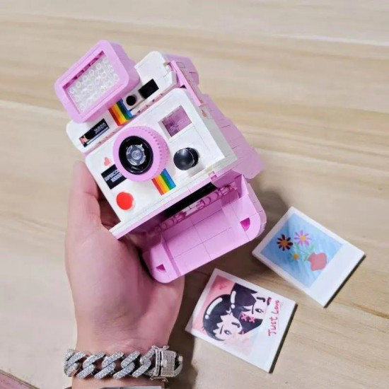 moc rainbow instant photo camera mini bricks toys moc rainbow instant photo camera mini bricks toys