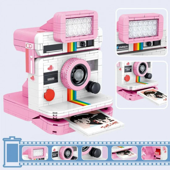 moc rainbow instant photo camera mini bricks toys moc rainbow instant photo camera mini bricks toys
