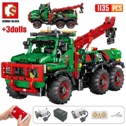 moc rc all terrain off-road car mountain truck bricks toy