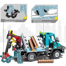 moc rc app city off road truck car stem bricks toys