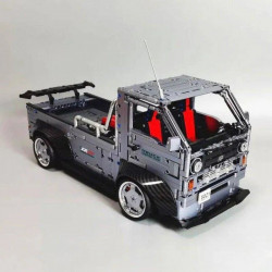 moc rc app city truck engineering car bricks toy