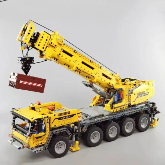 moc rc app heavy mobile lift crane trucks bricks kids toys moc rc app heavy mobile lift crane trucks bricks kids toys