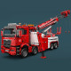 moc rc app motorized road city rescue truck bricks toys moc rc app motorized road city rescue truck bricks toys