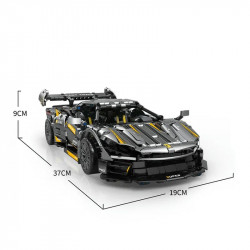 moc rc app super racing fll sp3 sports car bricks toys