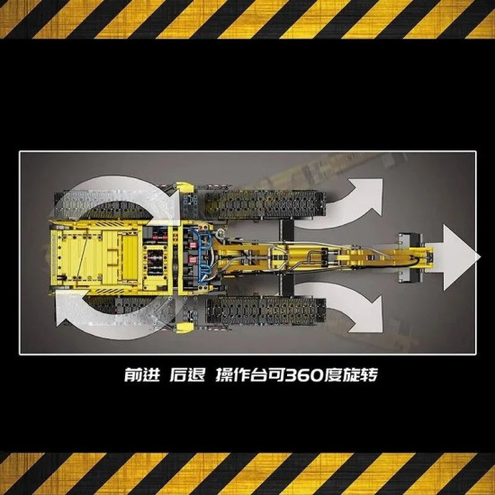 moc rc crawler all terrain truck excavator bricks toy 17018 moc rc crawler all terrain truck excavator bricks toy 17018