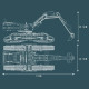 moc rc crawler all terrain truck excavator bricks toy 17018 moc rc crawler all terrain truck excavator bricks toy 17018