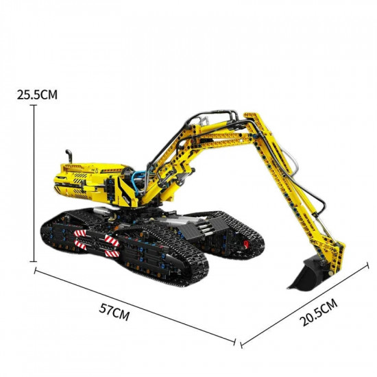 moc rc crawler all terrain truck excavator bricks toy 17018 moc rc crawler all terrain truck excavator bricks toy 17018