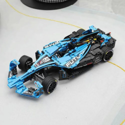 moc rc extreme super racing car bricks toys kids 64004