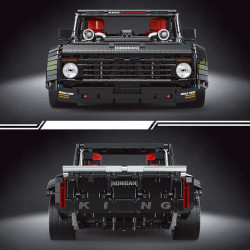 moc rc f-150 hoonitruck off-road pickup truck bricks toy 13082