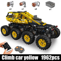 moc rc heavy firefox climbing truck bricks toy 18031