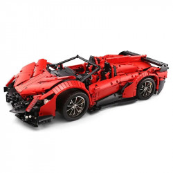 moc rc lambo roadster 13079 super racing car bricks toys