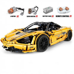 moc rc mclaren 720s racing super car bricks toy 13145s