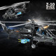 moc rc military z10 attack helicopter bricks toy moc rc military z10 attack helicopter bricks toy