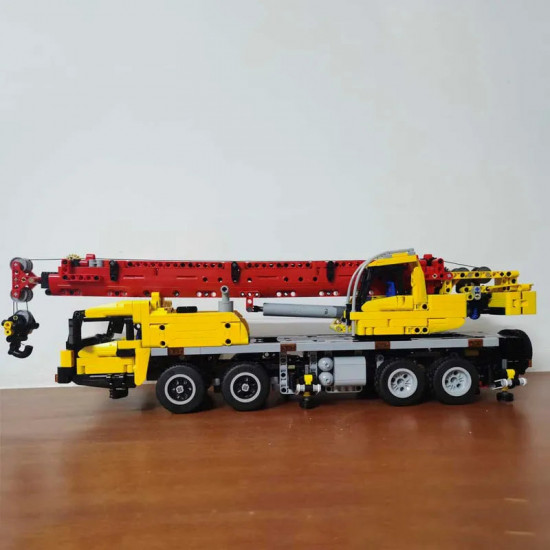 moc rc motorized large tech mobile crane truck bricks toys moc rc motorized large tech mobile crane truck bricks toys