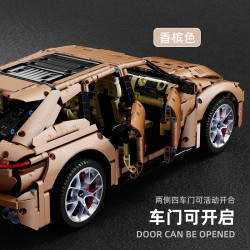 moc rc motorized racing aston martin dbx car bricks toy