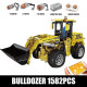 moc rc motorized wheel front loader bulldozer bricks toy moc rc motorized wheel front loader bulldozer bricks toy
