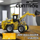 moc rc motorized wheel front loader bulldozer bricks toy moc rc motorized wheel front loader bulldozer bricks toy