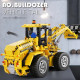 moc rc motorized wheel front loader bulldozer bricks toy moc rc motorized wheel front loader bulldozer bricks toy