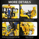 moc rc motorized wheel front loader bulldozer bricks toy moc rc motorized wheel front loader bulldozer bricks toy
