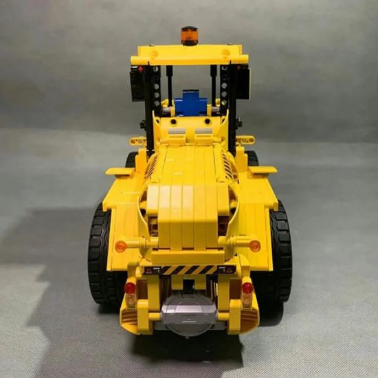 moc rc motorized wheel front loader bulldozer bricks toy moc rc motorized wheel front loader bulldozer bricks toy