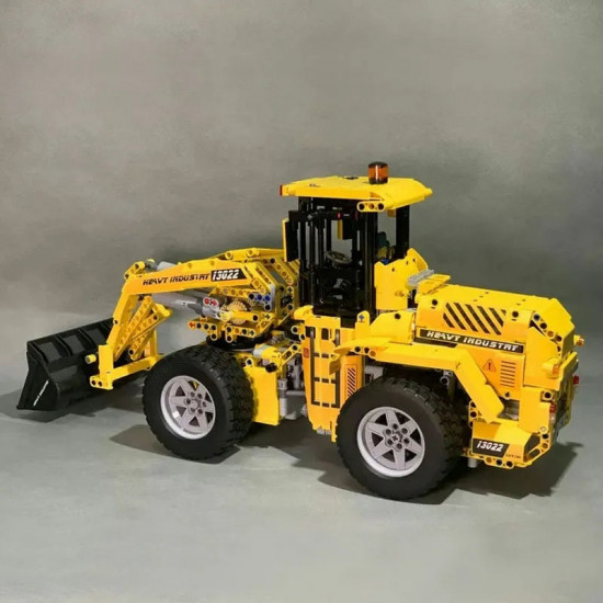 moc rc motorized wheel loader bulldozer truck bricks toy moc rc motorized wheel loader bulldozer truck bricks toy