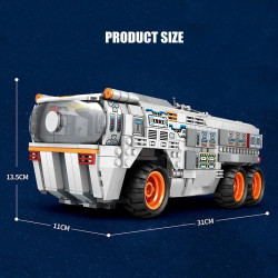 moc rc star revenge crew carrier truck bricks toys