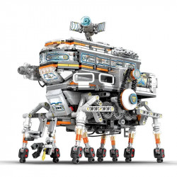 moc rc star revenge space walker robot bricks toy