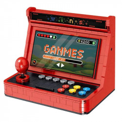 moc retro game console mini bricks gaming toy 01026