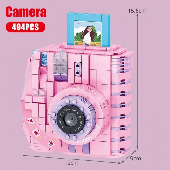 moc retro instant photo camera mini bricks toy moc retro instant photo camera mini bricks toy