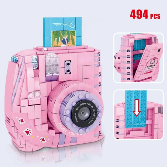 moc retro instant photo camera mini bricks toy moc retro instant photo camera mini bricks toy
