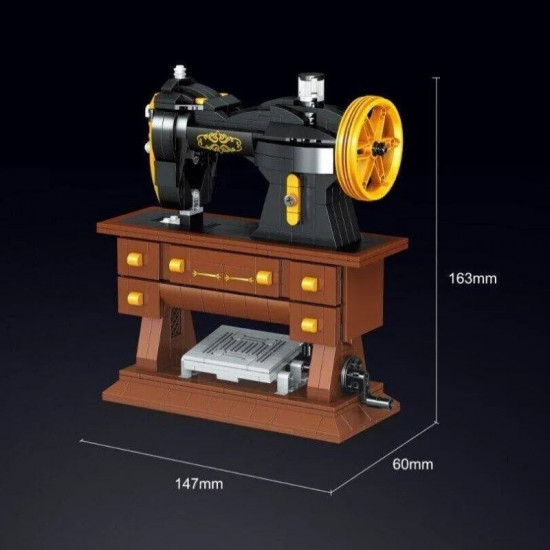 moc retro sewing machine mini bricks toy 00936 moc retro sewing machine mini bricks toy 00936