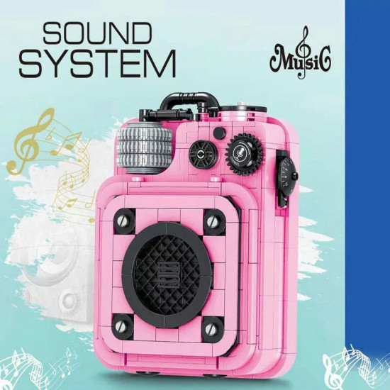moc retro sound system mini bricks toys 00985 moc retro sound system mini bricks toys 00985