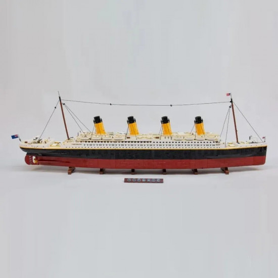 moc rms titanic steam ship boat bricks toy 99023 moc rms titanic steam ship boat bricks toy 99023