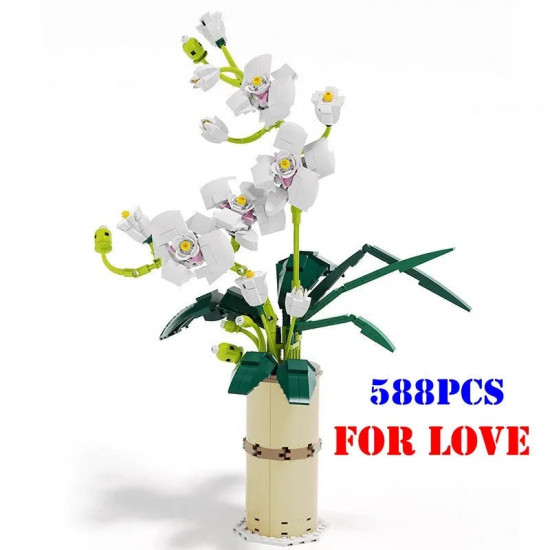 moc romantic flowers cotton bouquet bricks kids toy moc romantic flowers cotton bouquet bricks kids toy