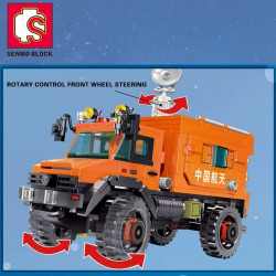 moc space rescue heavy truck bricks city car kids toys