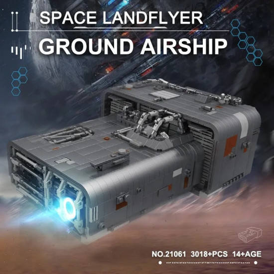 moc star ship a-a4b landflyer spacecraft bricks toy 21061 moc star ship a-a4b landflyer spacecraft bricks toy 21061