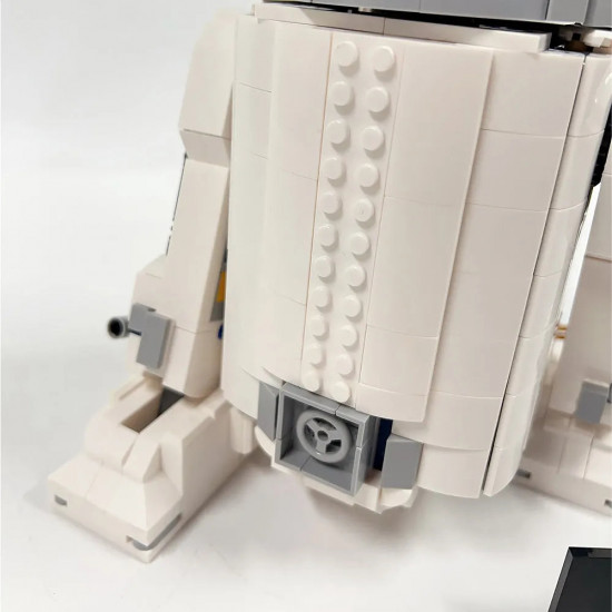moc star wars custom r2-d2 robot bricks toy moc star wars custom r2-d2 robot bricks toy