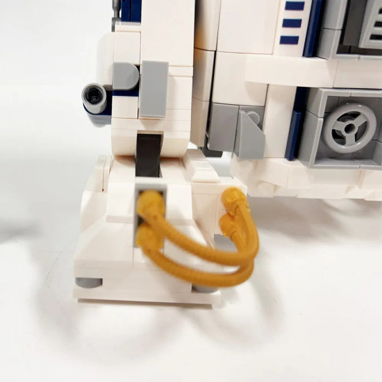 moc star wars custom r2-d2 robot bricks toy moc star wars custom r2-d2 robot bricks toy