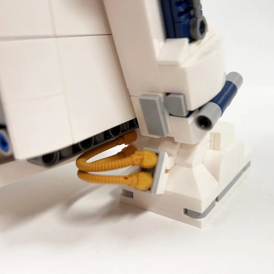 moc star wars custom r2-d2 robot bricks toy moc star wars custom r2-d2 robot bricks toy