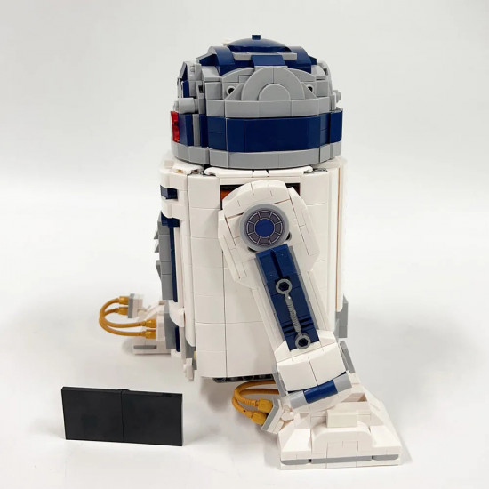 moc star wars custom r2-d2 robot bricks toy moc star wars custom r2-d2 robot bricks toy